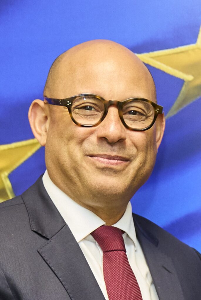 Simon Stiell, secretario ejecutivo de ONU Cambio Climático, en Bruselas en 2026