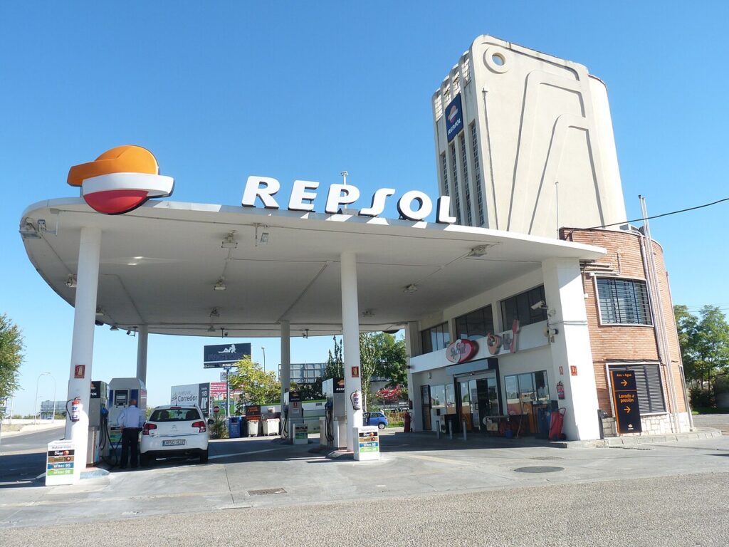 Gasolinera en la avenida de Aragón, en Madrid, en una imagen de archivo