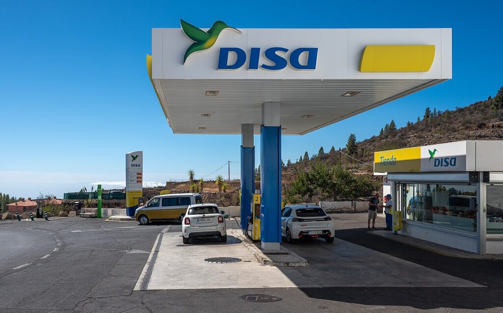 Gasolinera en Vilaflor, Tenerife