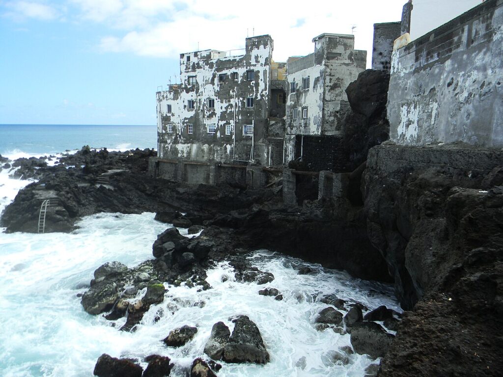 Litoral de Punta Brava, en Puerto de la Cruz