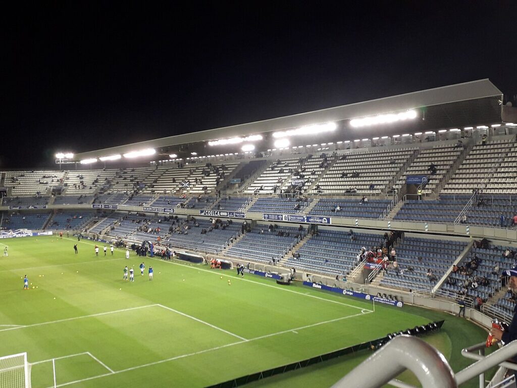 Grada de Tribuna del Estadio Heliodoro Rodríguez López