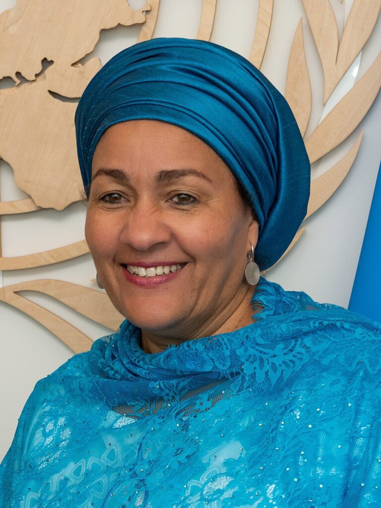 Amina J. Mohammed, vicesecretaria general de la ONU, en Nueva York en 2023