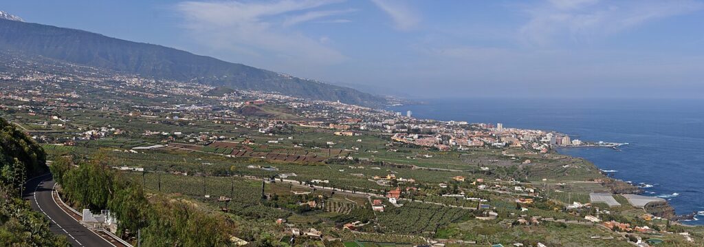 Vista del valle de La Orotava desde el mirador de Humboldt, en una imagen de archivo