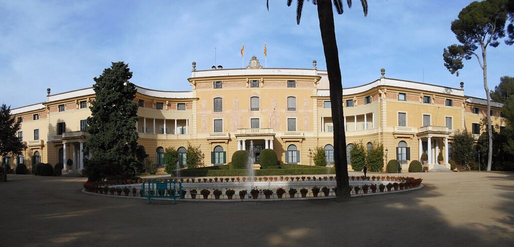Palacio Real de Pedralbes, en Barcelona