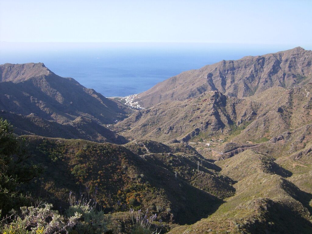 Valle de Igueste de San Andrés, en Anaga