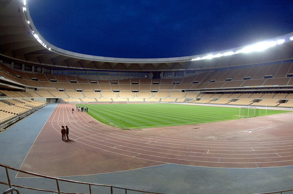 Estadio de La Cartuja, en Sevilla