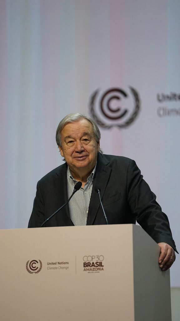 António Guterres, secretario general de la ONU