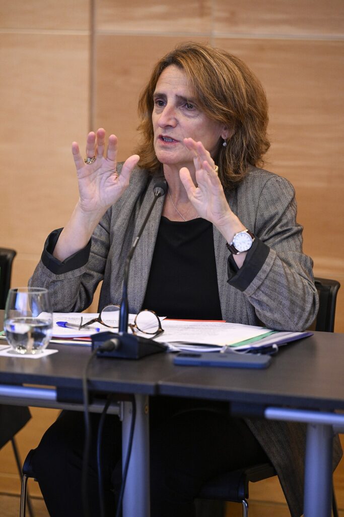 Teresa Ribera, vicepresidenta ejecutiva de la Comisión Europea, en una imagen de archivo