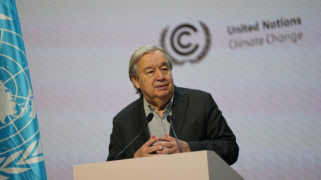 António Guterres, secretario general de la ONU, en una imagen de archivo de 2025