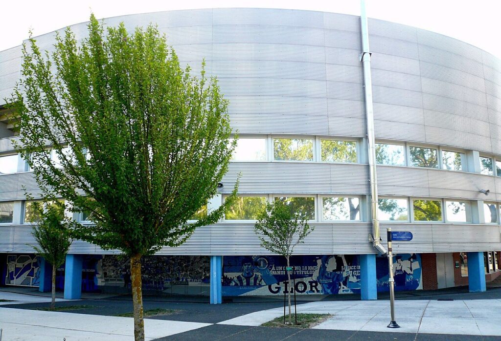 Estadio de Mendizorroza, campo del Deportivo Alavés, en Vitoria