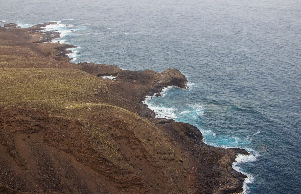 Paisaje del macizo de Teno, en Buenavista del Norte