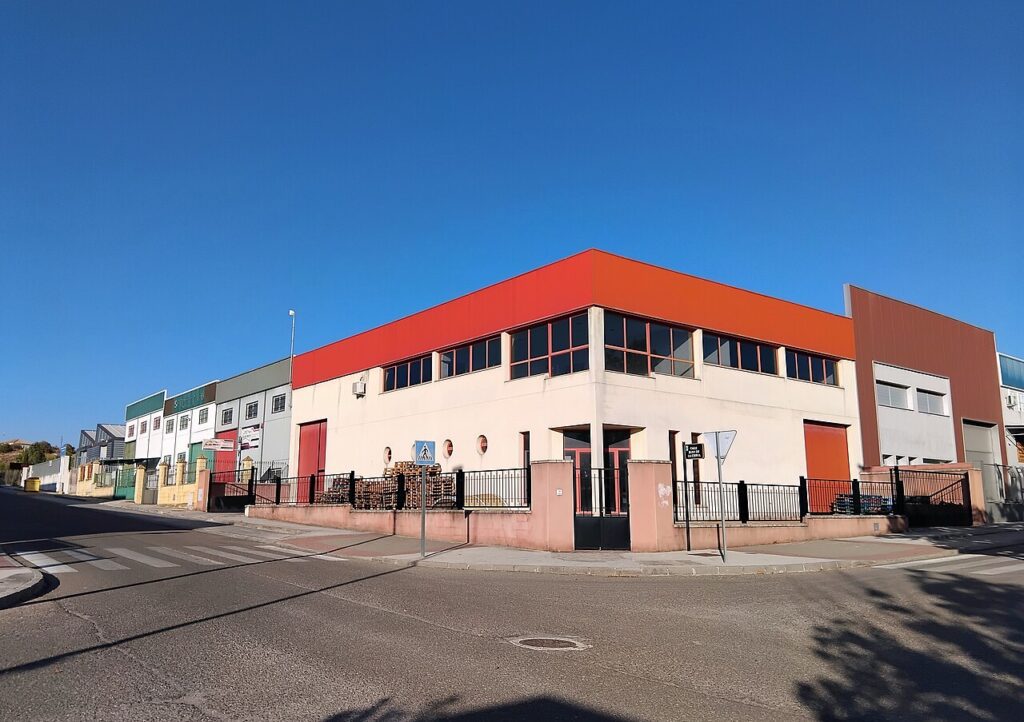 Naves de un polígono industrial en Montilla (Córdoba)