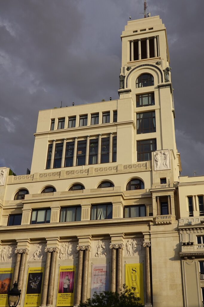 Edificio del Círculo de Bellas Artes, en Madrid