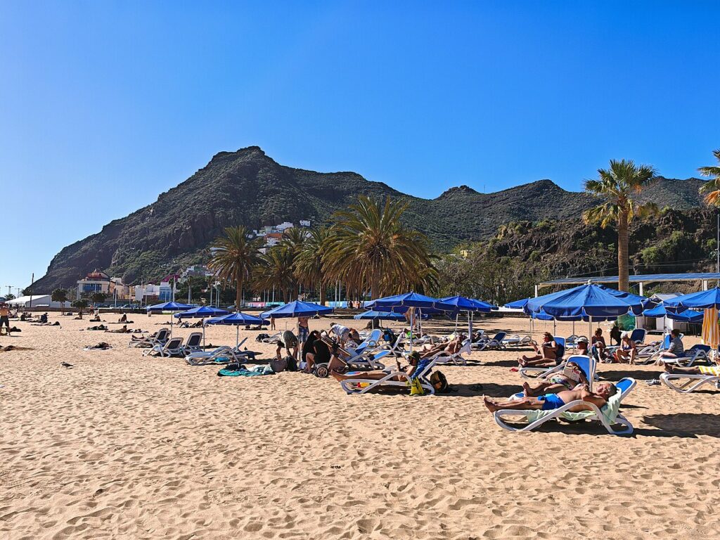 Playa de Las Teresitas, en San Andrés (Santa Cruz de Tenerife)