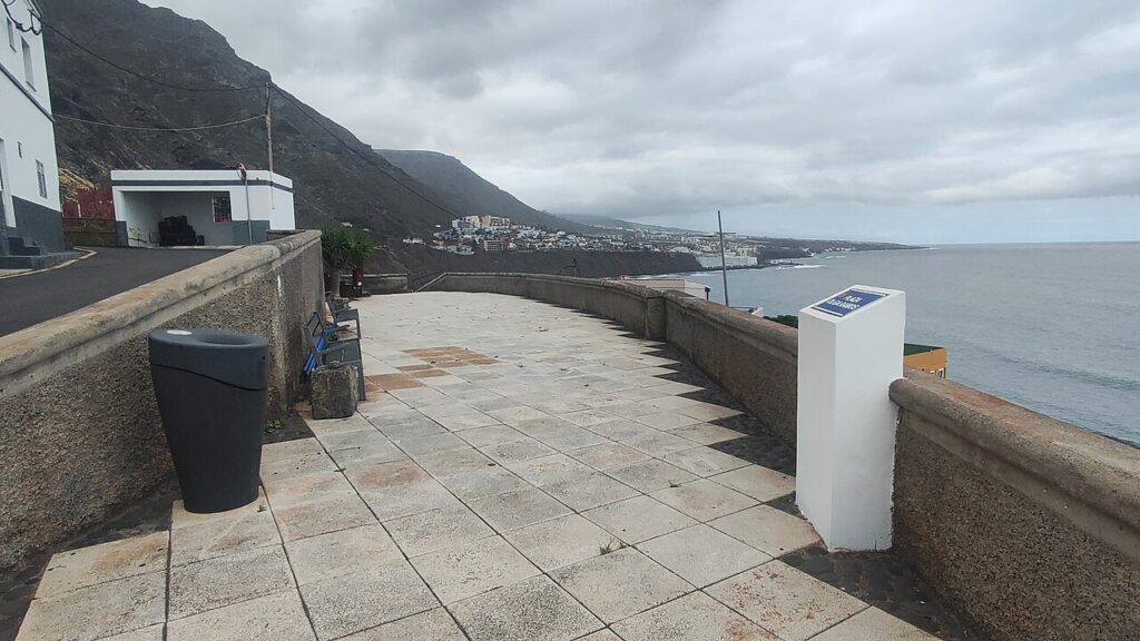 Plaza Olga Ramos, en Punta del Hidalgo (La Laguna)