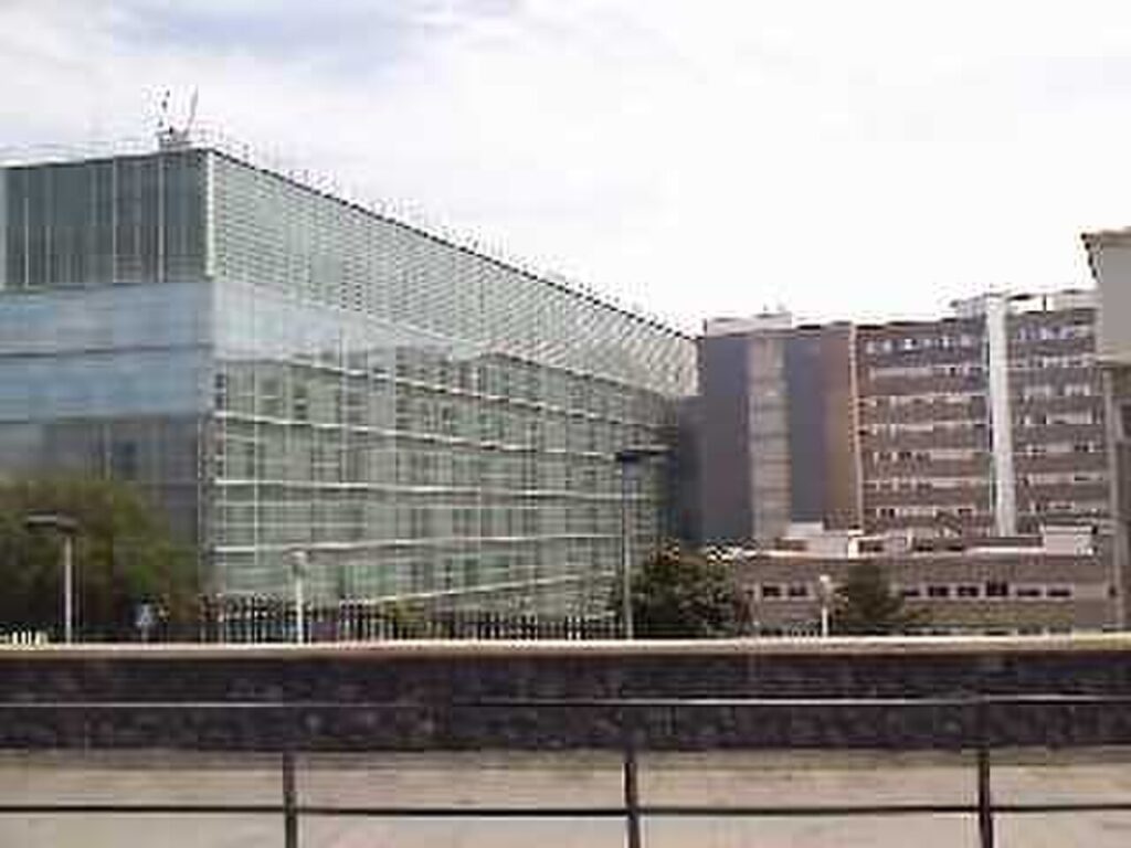 Edificio de la ampliación del Hospital Universitario de Canarias, en La Laguna