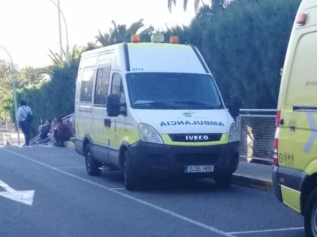 Ambulancia de transporte sanitario no urgente en Canarias