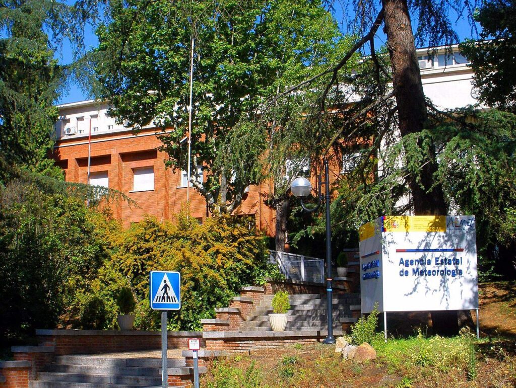 Sede central de la Agencia Estatal de Meteorología en la Ciudad Universitaria de Madrid
