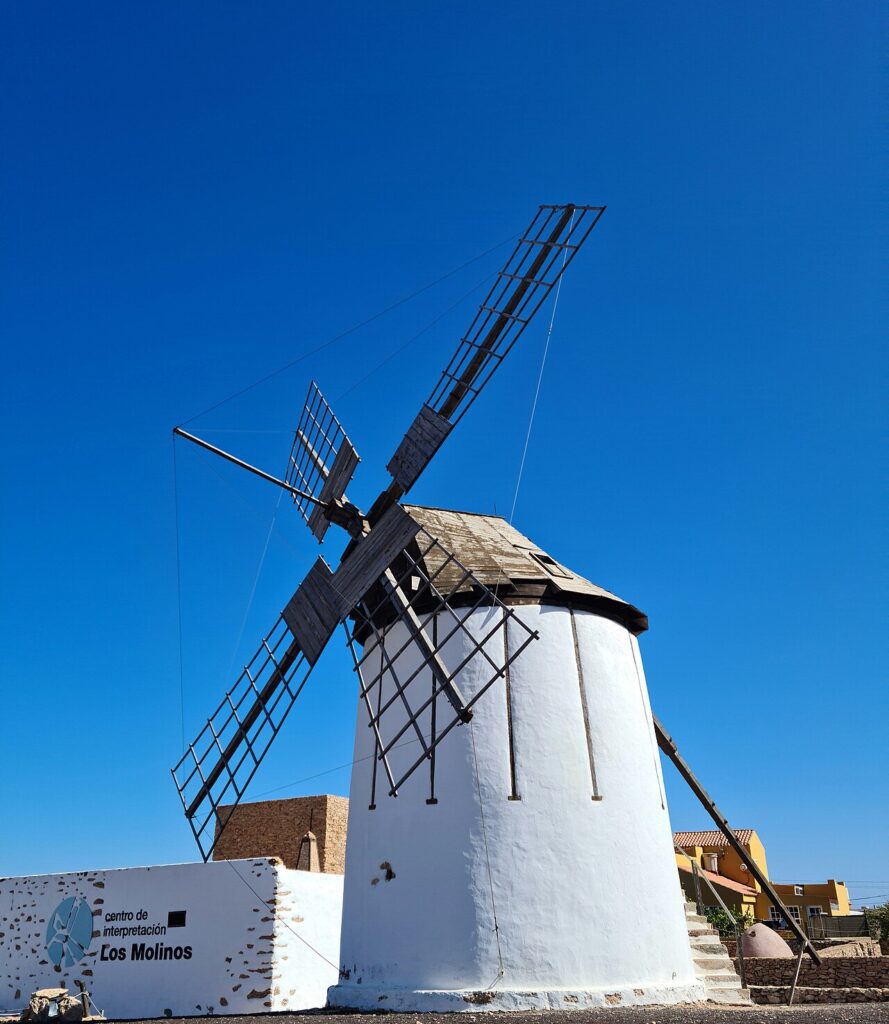 Molino de Tiscamanita, en Tuineje (Fuerteventura)