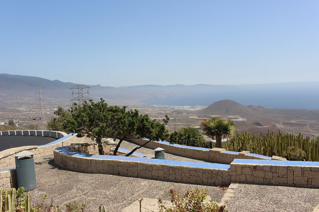 Costa de Güímar vista desde el mirador del Puertito