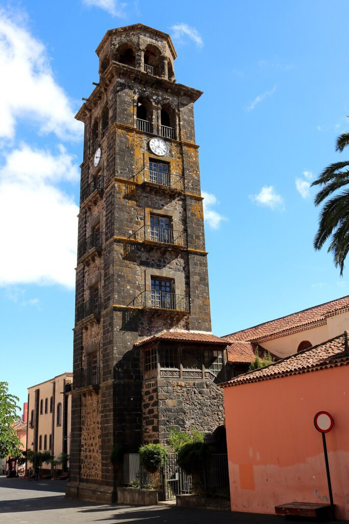 Torre de la iglesia de La Concepción, en San Cristóbal de La Laguna