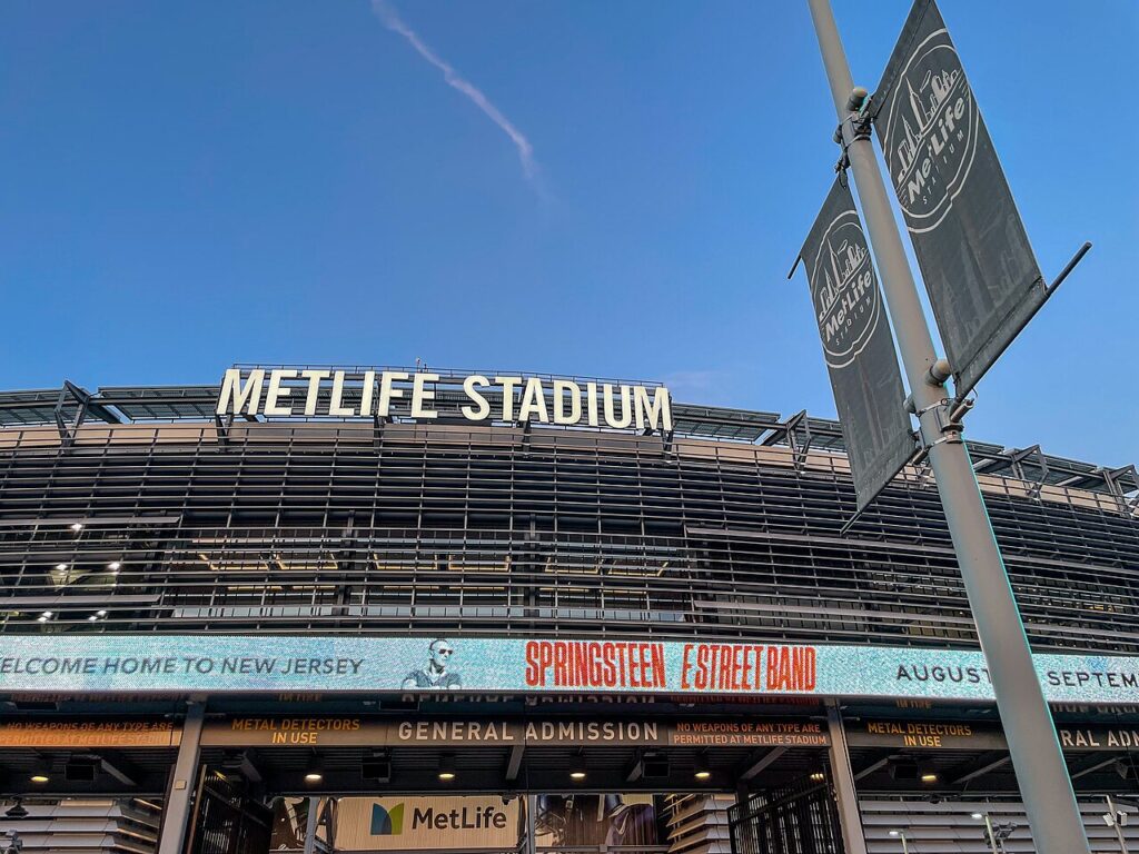 Estadio de Nueva York/Nueva Jersey, en East Rutherford, sede de la final del Mundial