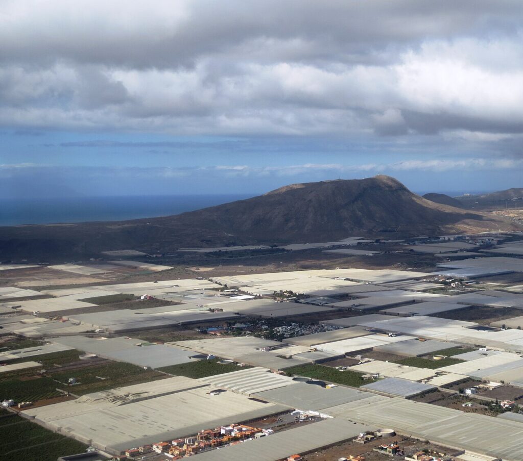 Montaña de Guaza, en el municipio de Arona (Tenerife)