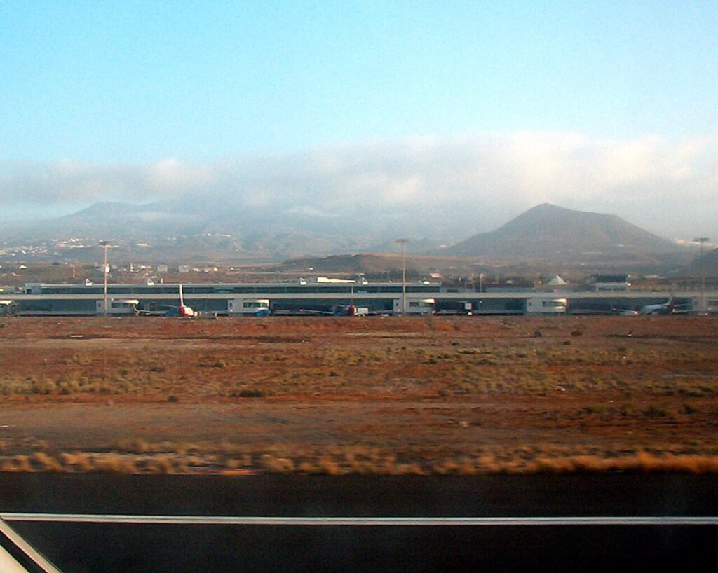 Terminal del Aeropuerto de Tenerife Sur