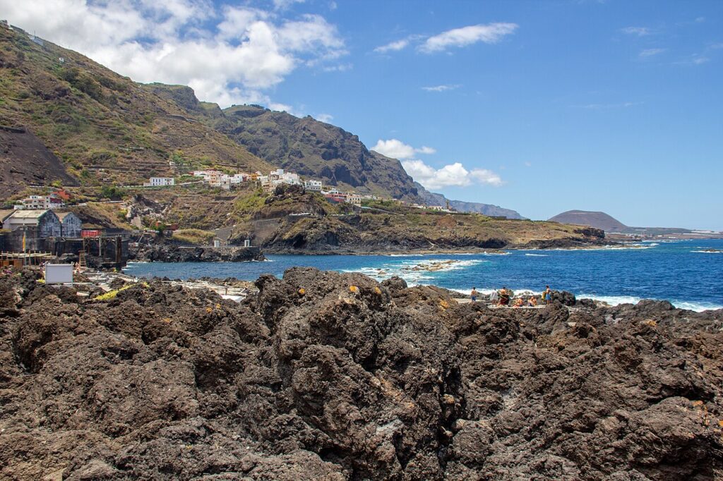 Costa de Garachico, en el norte de Tenerife