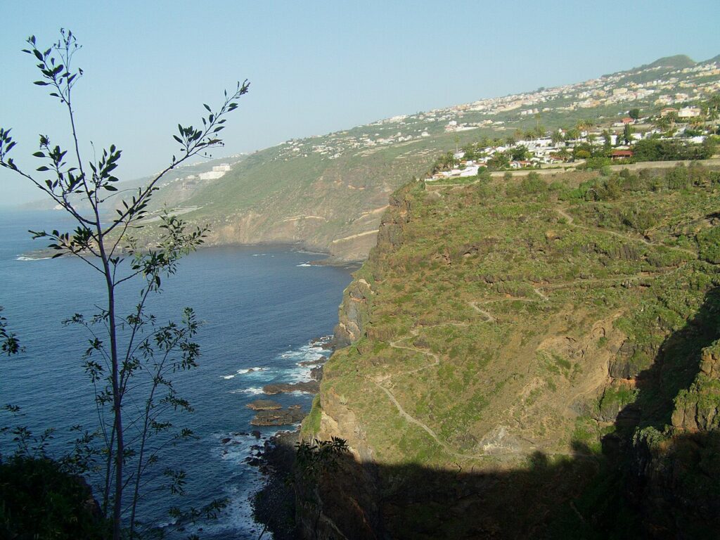 Costa del municipio de Santa Úrsula, en el norte de Tenerife