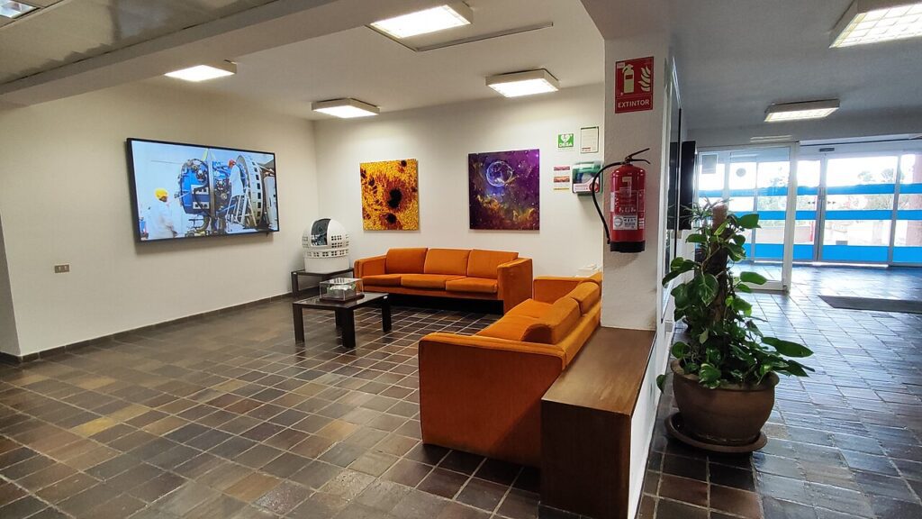 Sede del Instituto de Astrofísica de Canarias, en La Laguna
