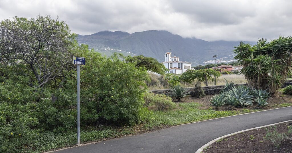 Paseo del Guaydil, en Puerto de la Cruz