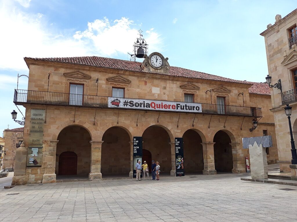 Palacio de la Audiencia, en Soria