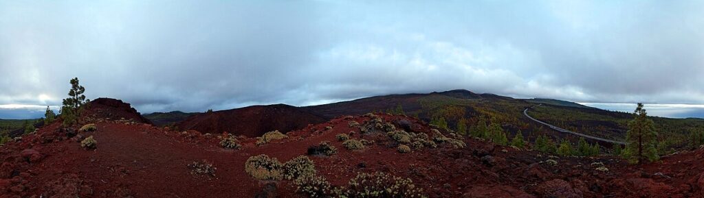 Montaña Sámara, en el Parque Nacional del Teide