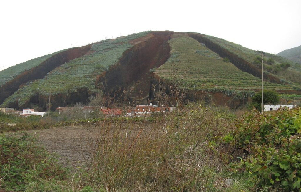 Valle de El Palmar, en Buenavista del Norte