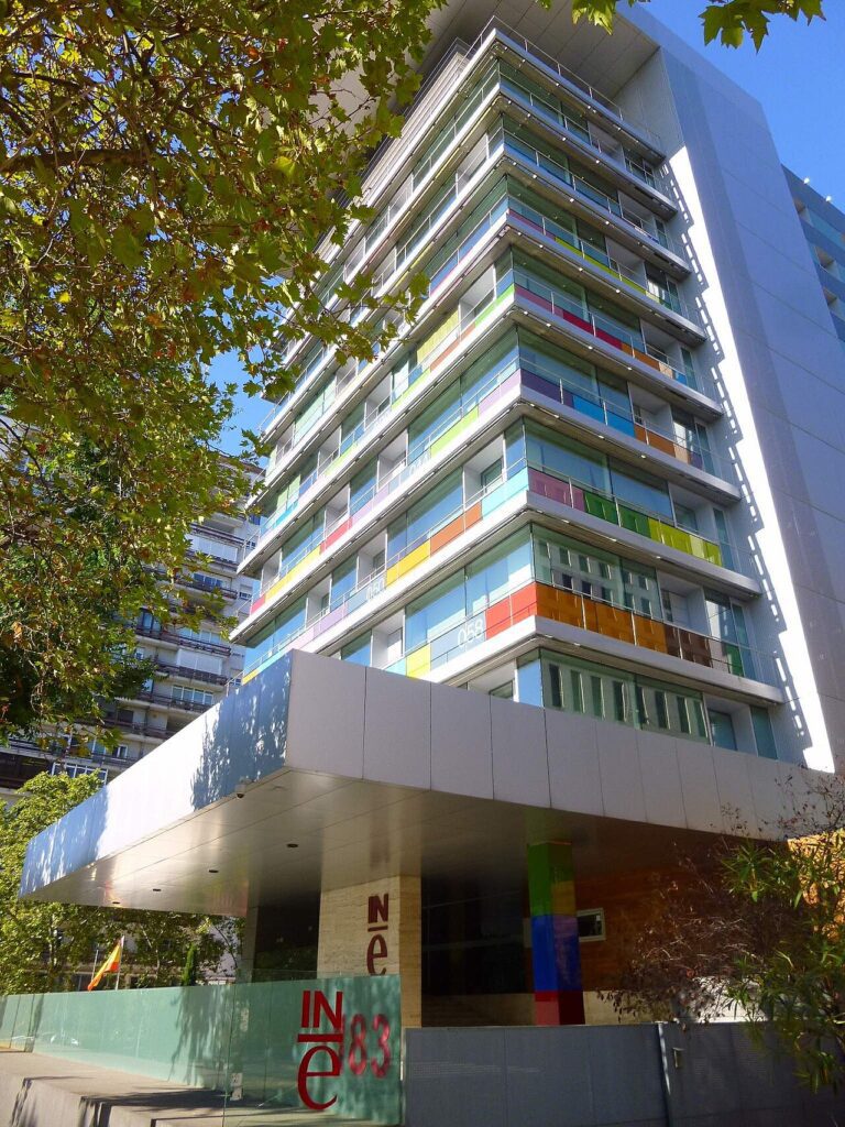 Sede del Instituto Nacional de Estadística en Madrid