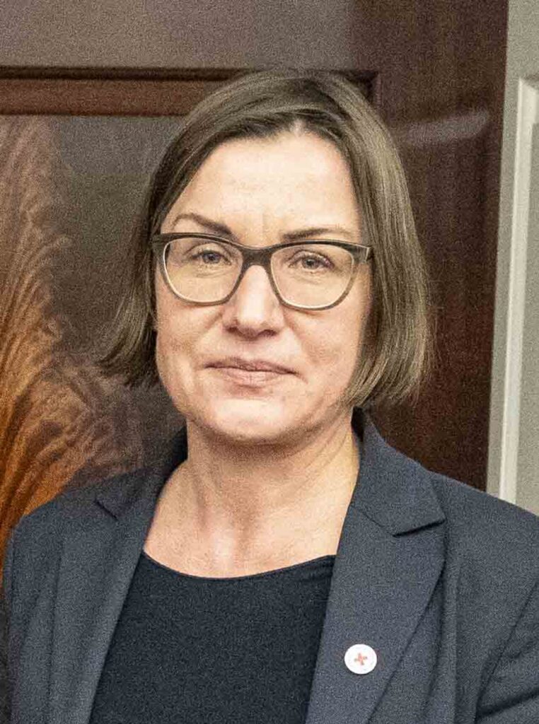 Mirjana Spoljaric, presidenta del Comité Internacional de la Cruz Roja