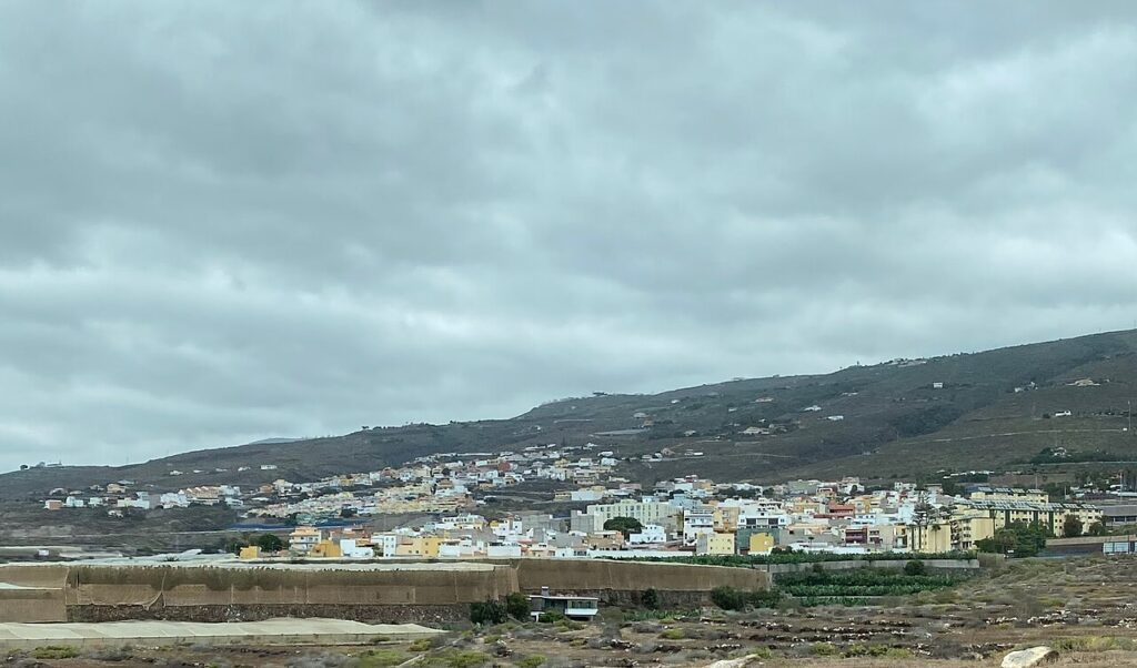 Vista de Armeñime, en el municipio de Adeje