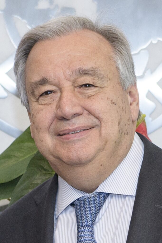 António Guterres, secretario general de la ONU