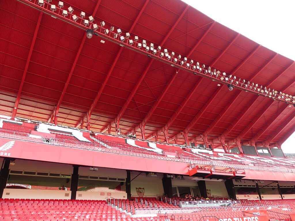 Estadio Ramón Sánchez-Pizjuán, en Sevilla