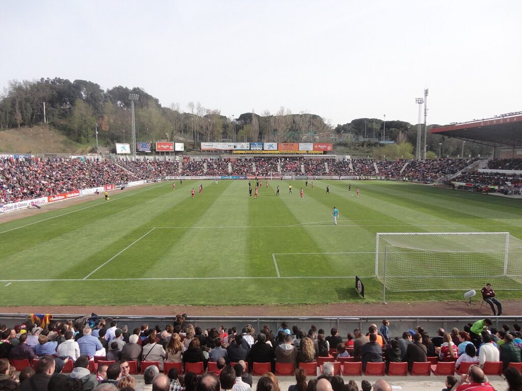 Estadio Municipal de Montilivi, en Girona