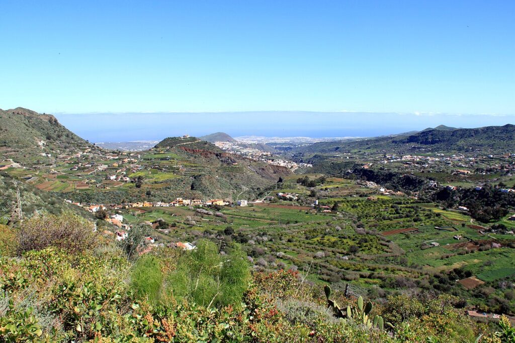 Vista de Santa Brígida, en Gran Canaria