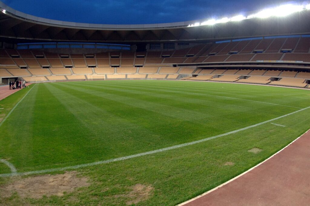 Estadio Olímpico de La Cartuja, en Sevilla
