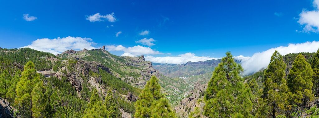 Caldera de Tejeda y Roque Nublo, en Gran Canaria