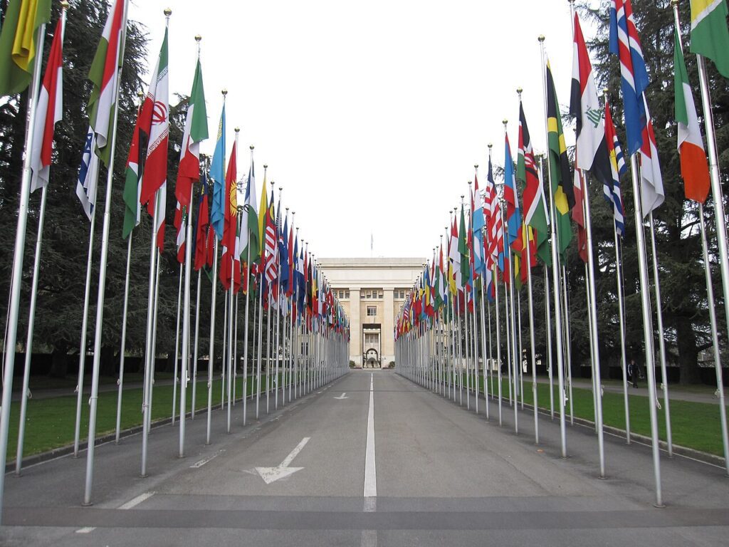 Palacio de las Naciones, sede de la ONU en Ginebra