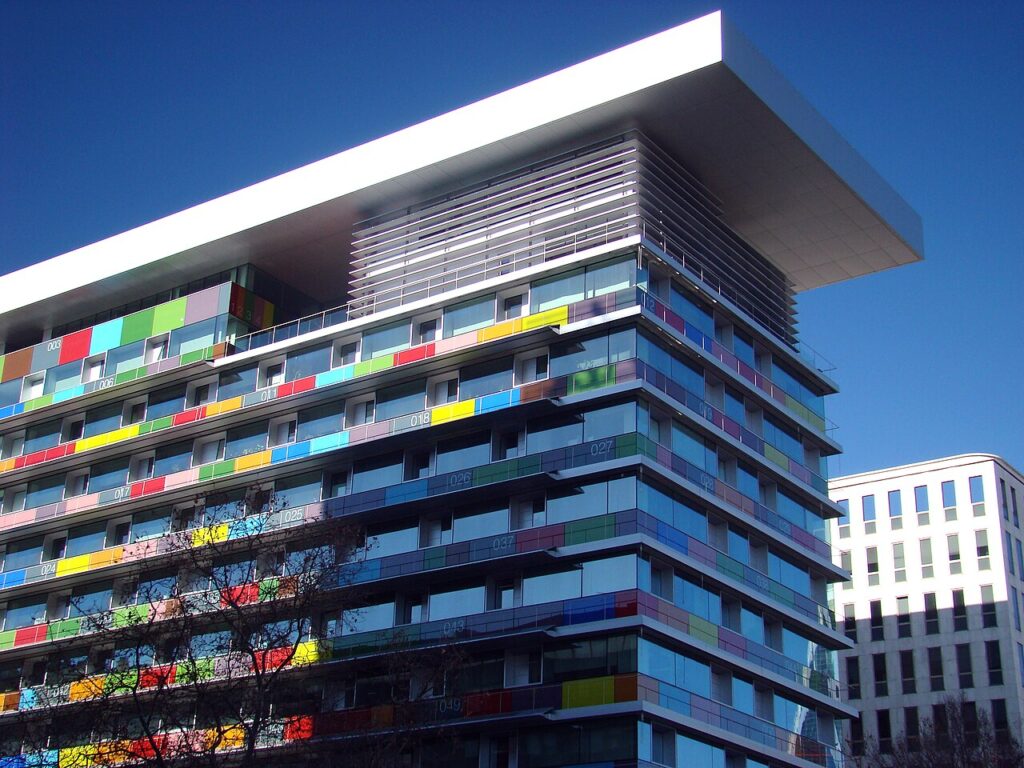 Edificio del Instituto Nacional de Estadística, en Madrid