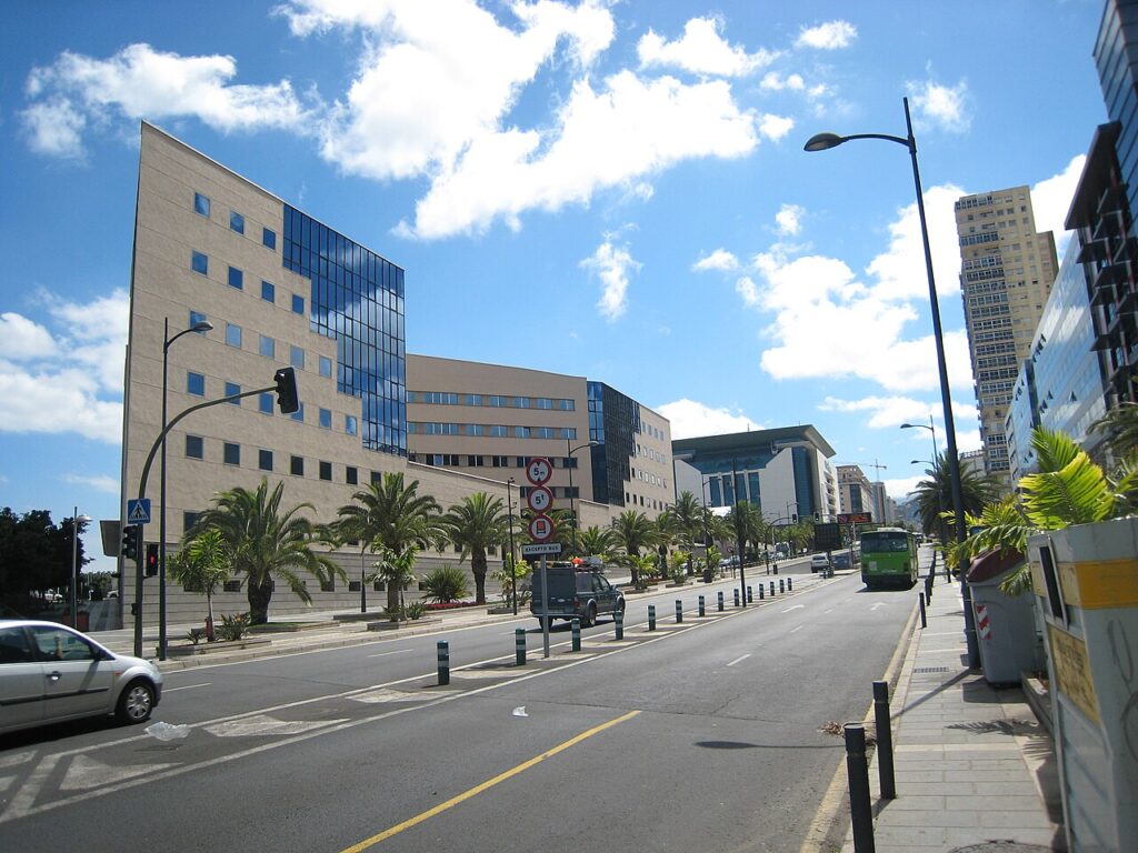 Avenida Tres de Mayo, en Santa Cruz de Tenerife