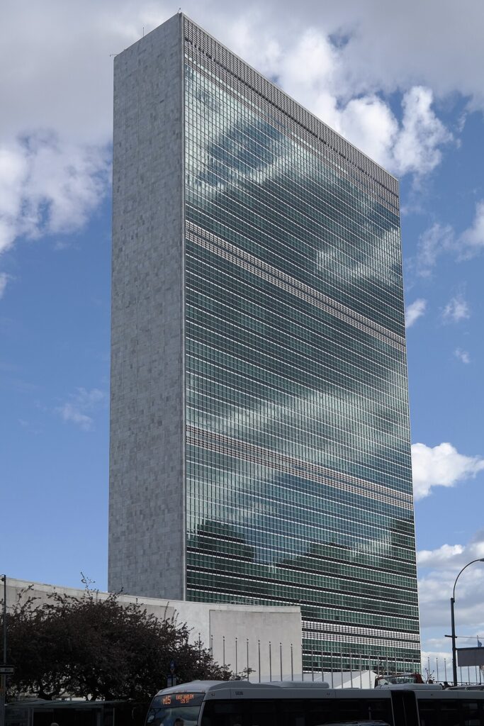 Edificio de la Secretaría de las Naciones Unidas, en Nueva York