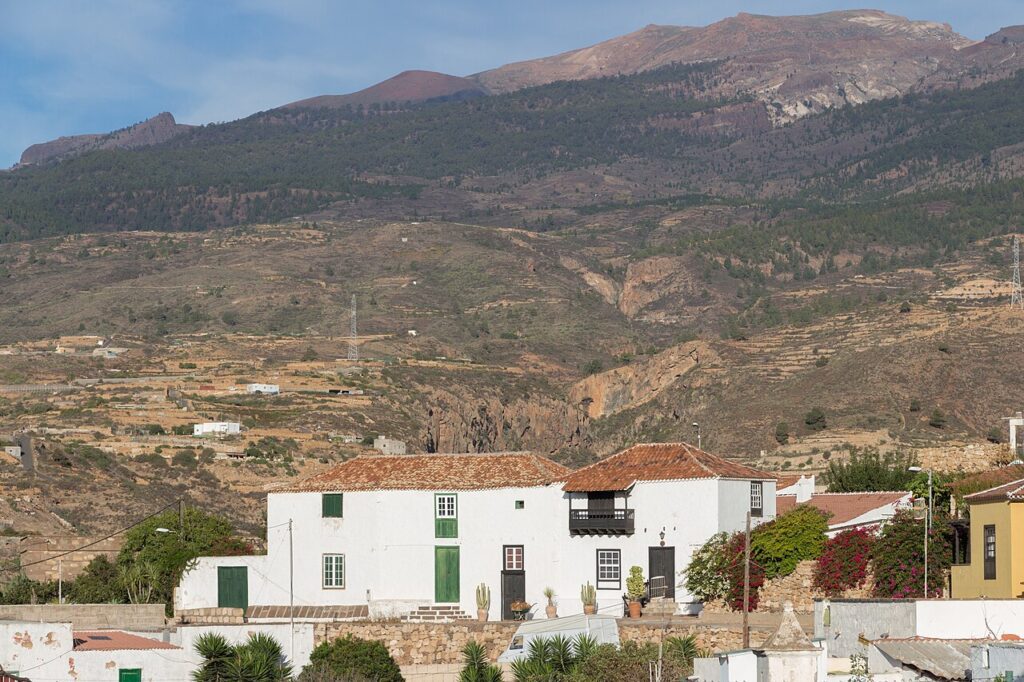Vista de la Villa de Arico, en el sur de Tenerife