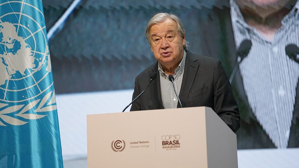 António Guterres, secretario general de la ONU, en una imagen de archivo